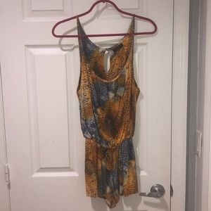 Snakeskin Romper *Never Worn*